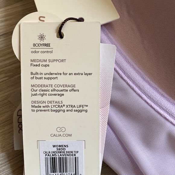 CALIA by Carrie Underwood Swim Bikini Top - Picture 6 of 7